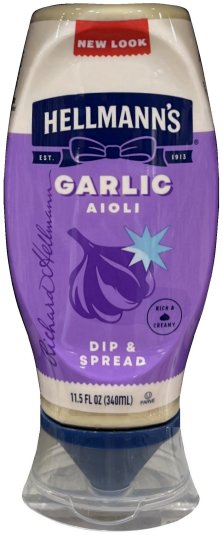 (image for) HELLMANN'S GARLIC AIOLI DIP & SPREAD